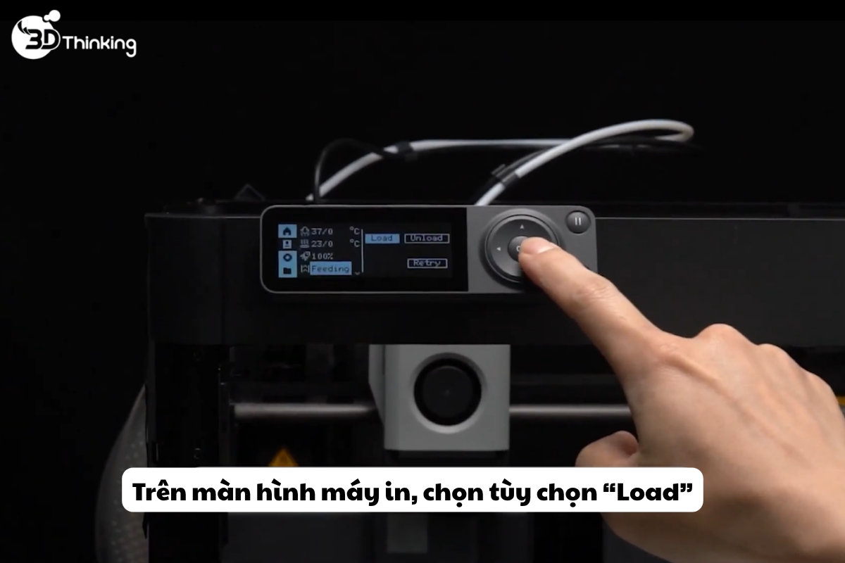 tháo lắp nhựa máy in 3d