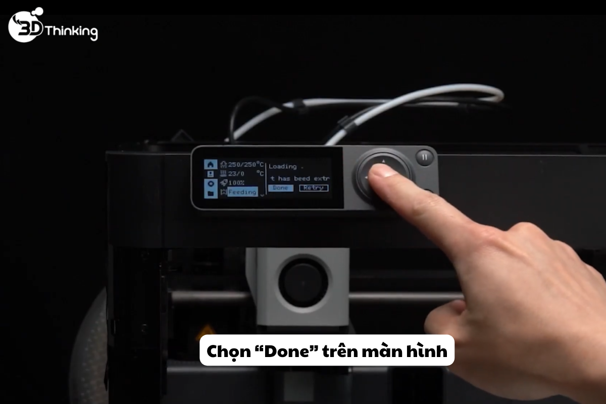 tháo lắp nhựa máy in 3d