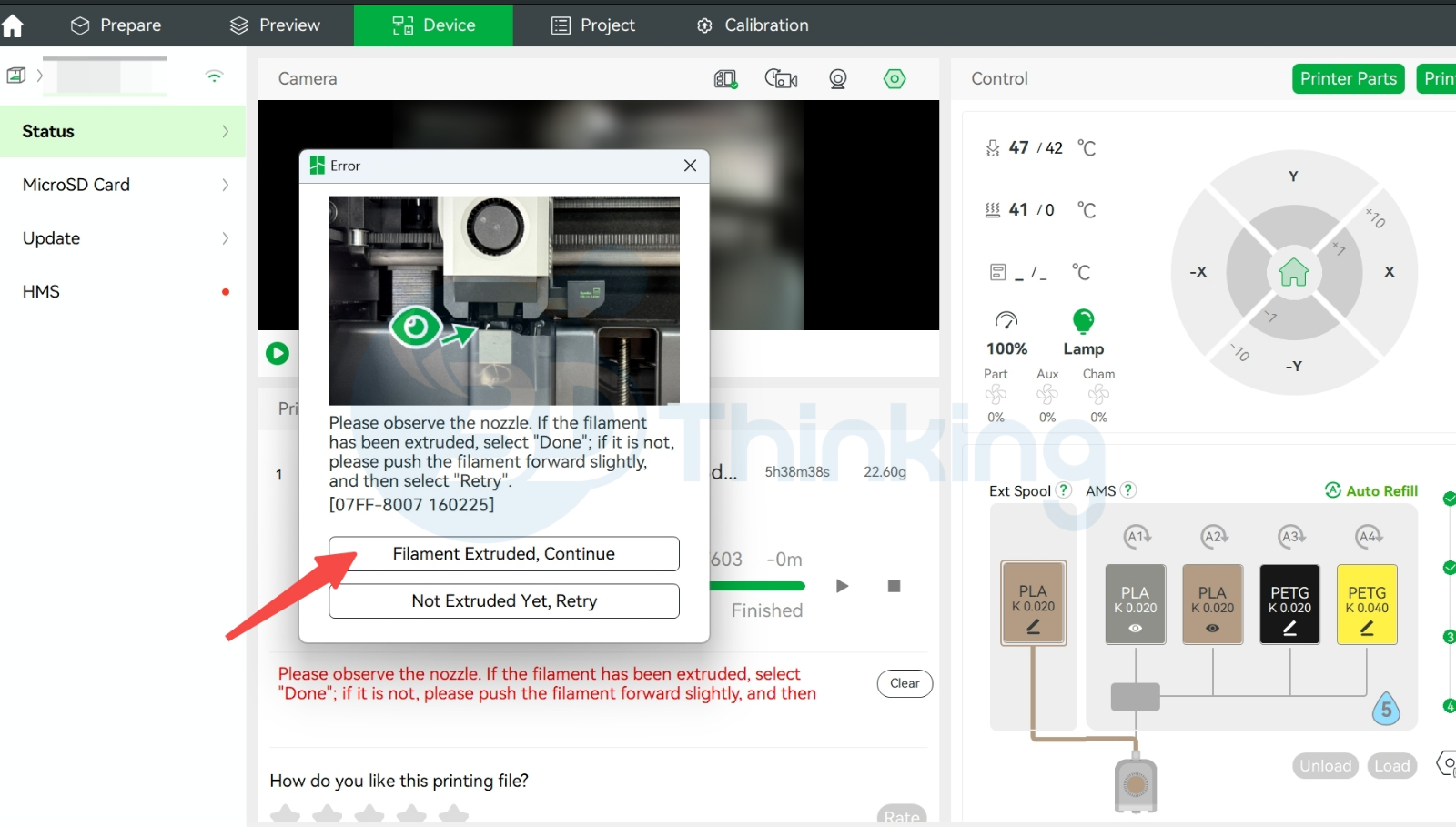 tháo lắp nhựa máy in 3d