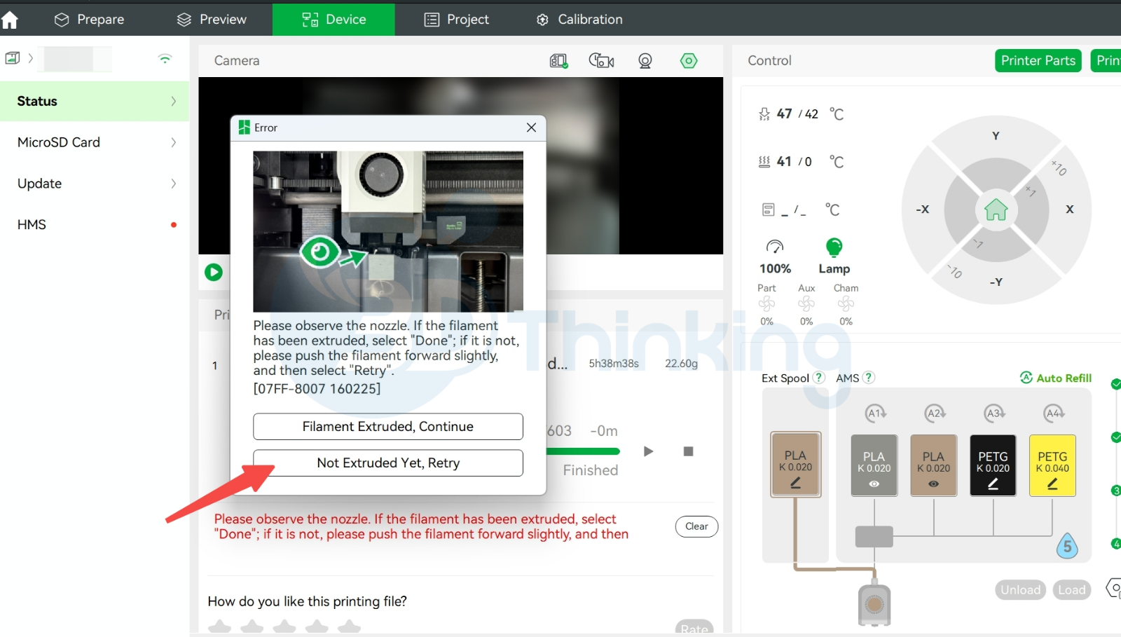 tháo lắp nhựa máy in 3d