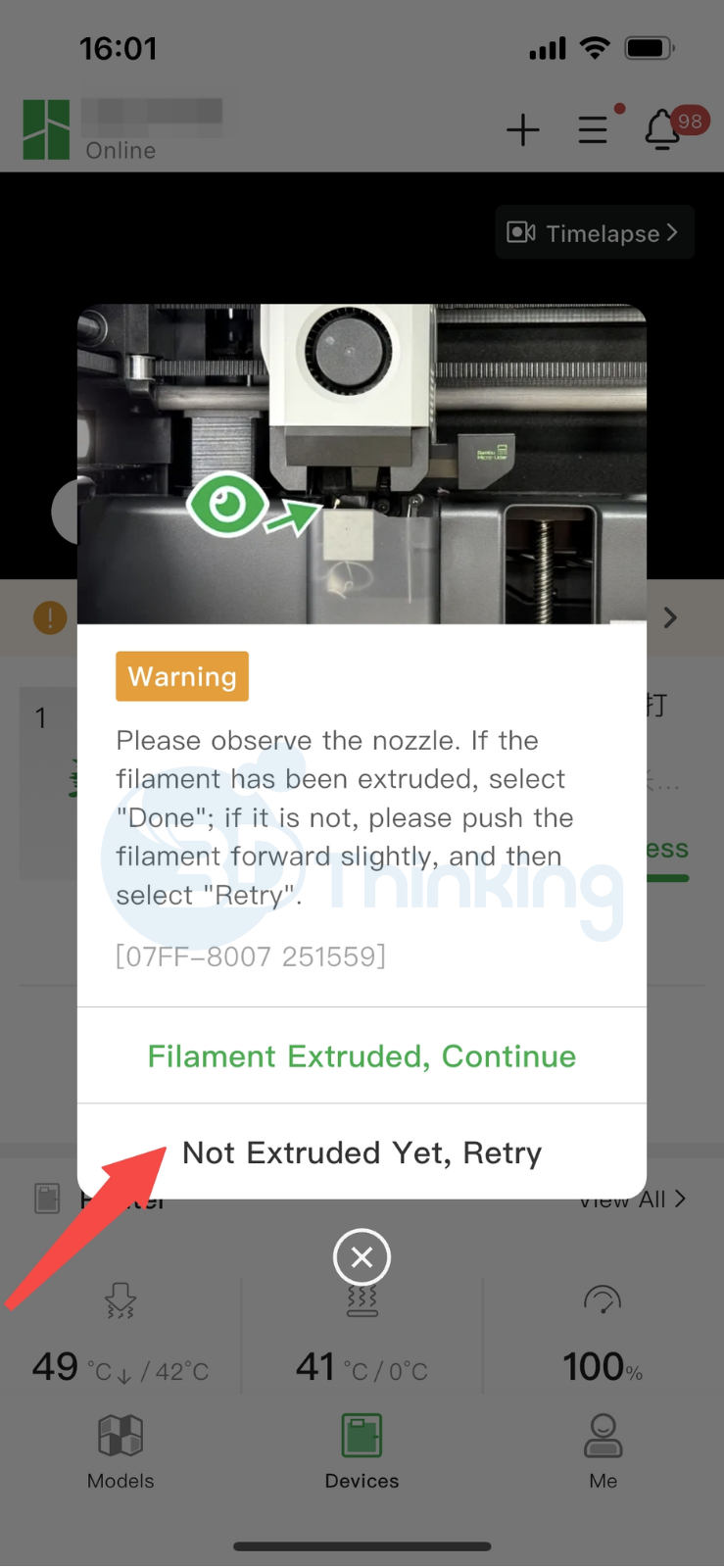 tháo lắp nhựa máy in 3d