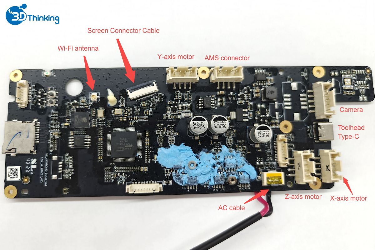 bambu lab A1 không lên nguồn