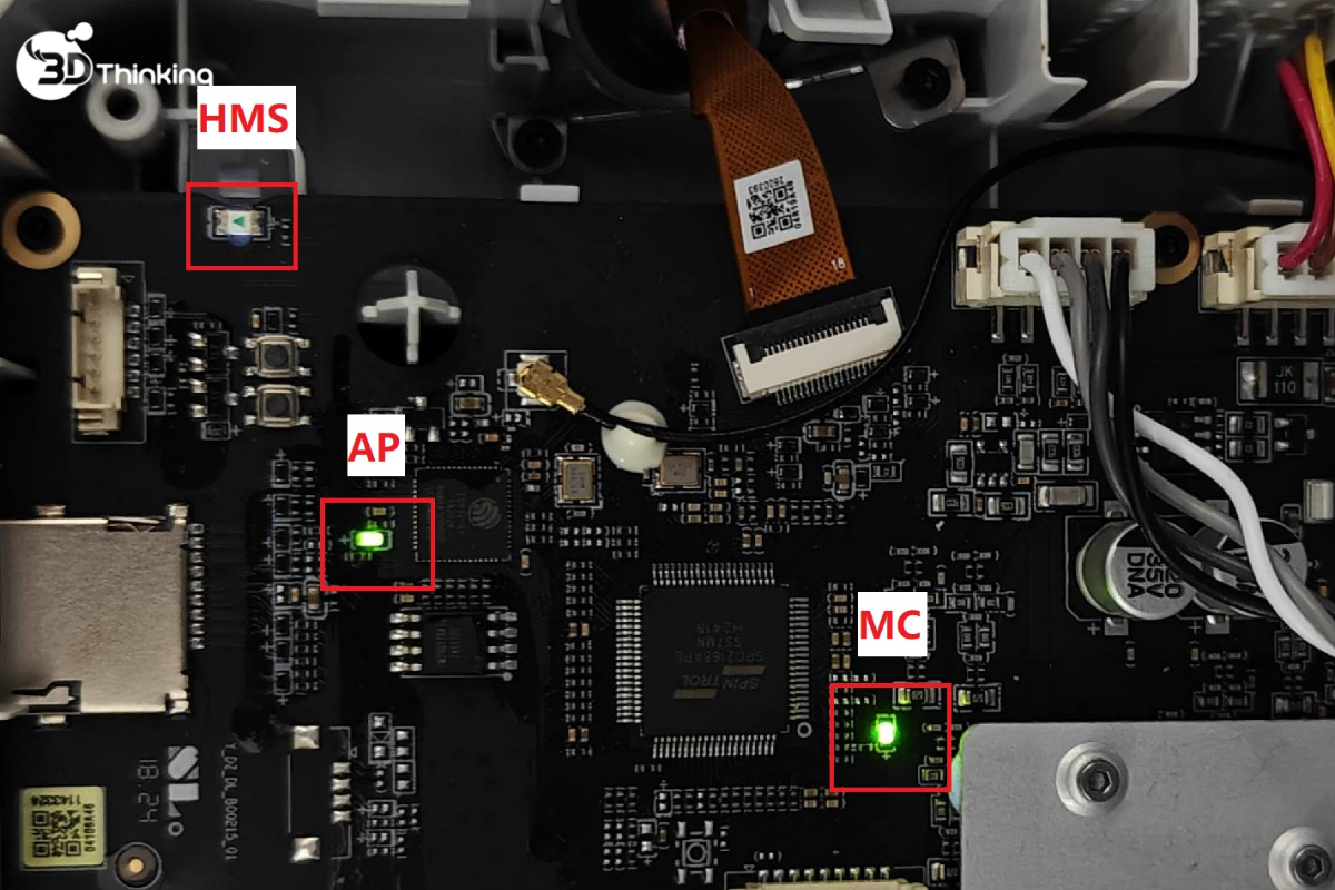 bambu lab A1 không lên nguồn
