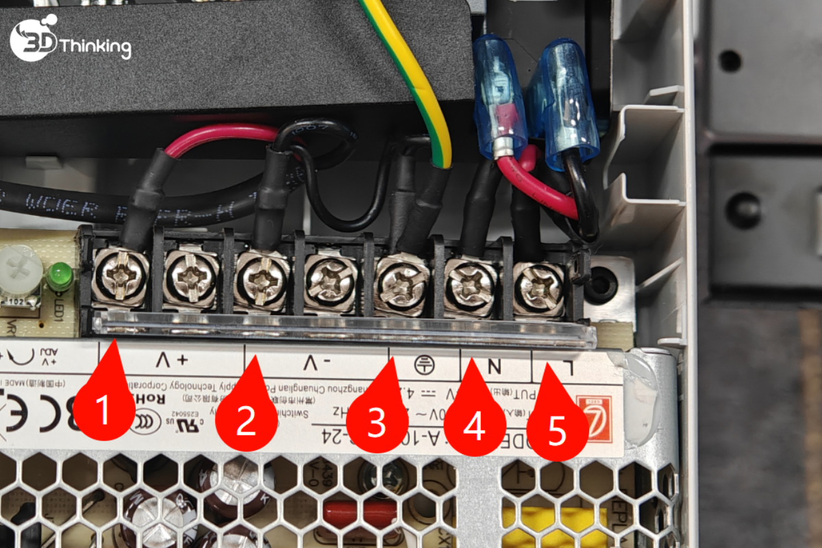 bambu lab A1 không lên nguồn