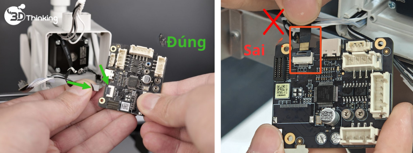thay cảm biến nhựa máy in 3D Bambu Lab A1 Combo