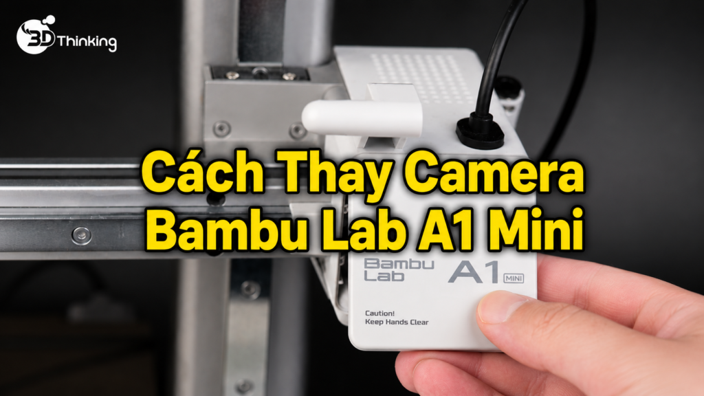 Hướng Dẫn Cách Thay Camera Cho Bambu Lab A1 Mini