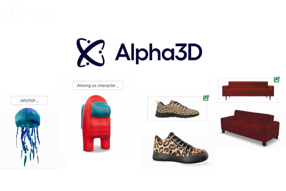 phần mềm tạo mô hình 3D bằng AI