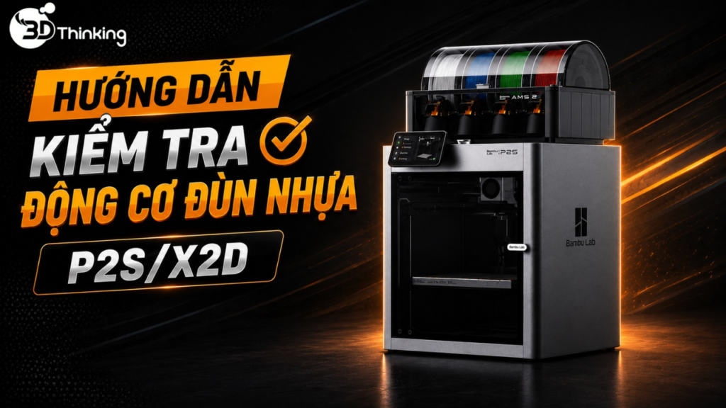 Hướng Dẫn Kiểm Tra Động Cơ Đùn Nhựa P2S/X2D Chi Tiết