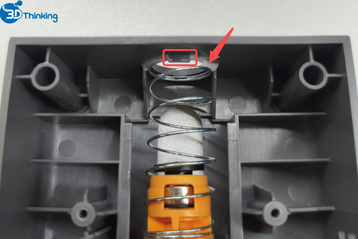 vệ sinh bộ đệm sợi nhựa bambu lab P2S
