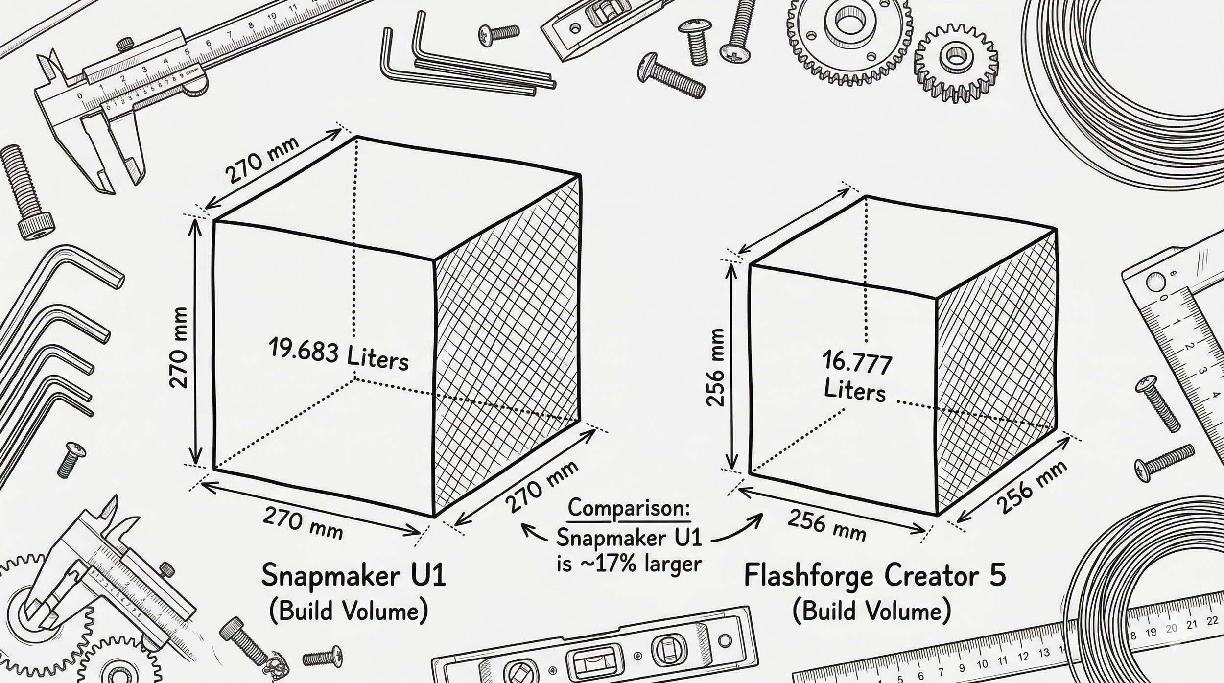 Đánh giá Snapmaker U1 và Flashforge Creator 5