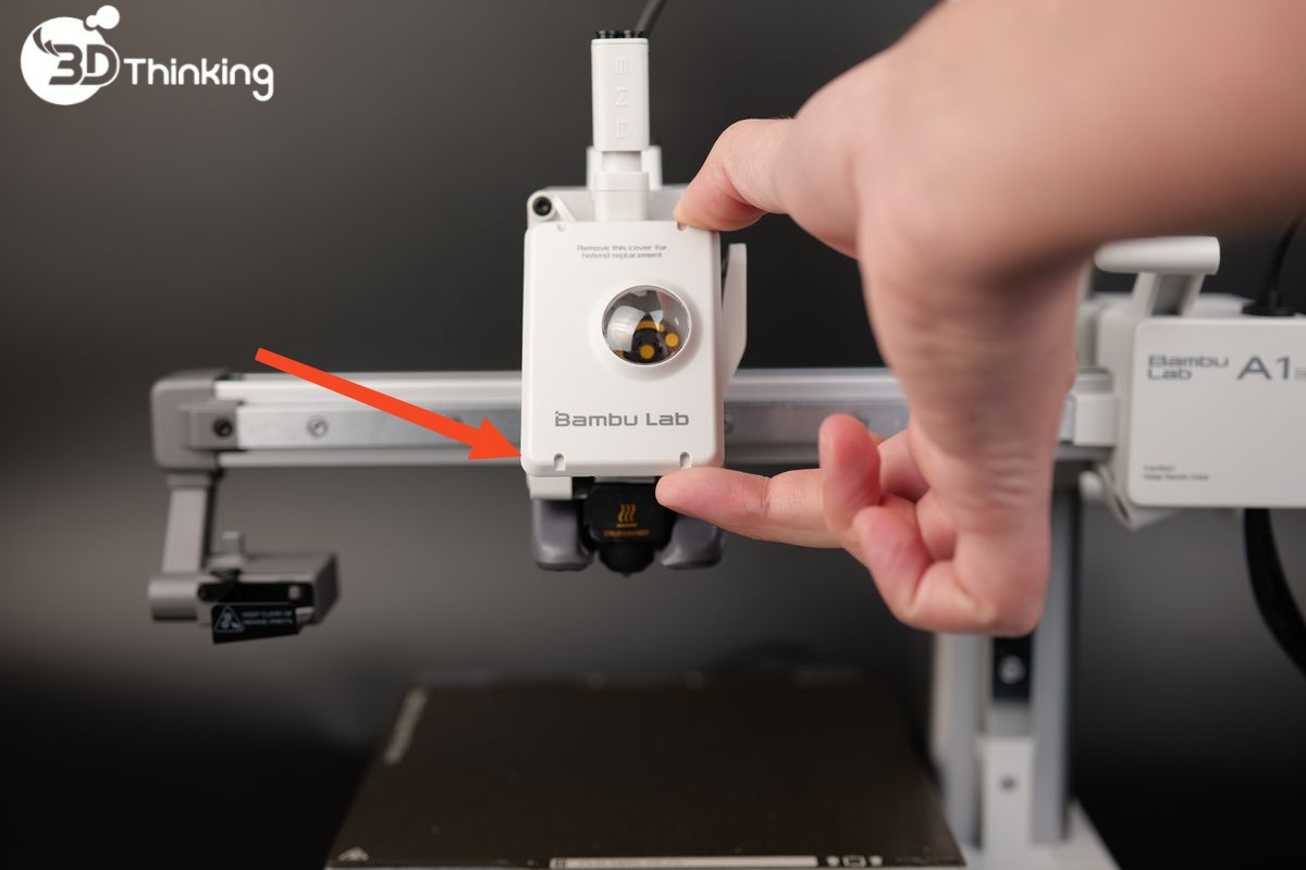 Cách thay dao cắt nhựa cho Bambu Lab A1 Mini