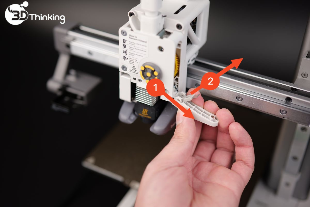 Cách thay dao cắt nhựa cho Bambu Lab A1 Mini