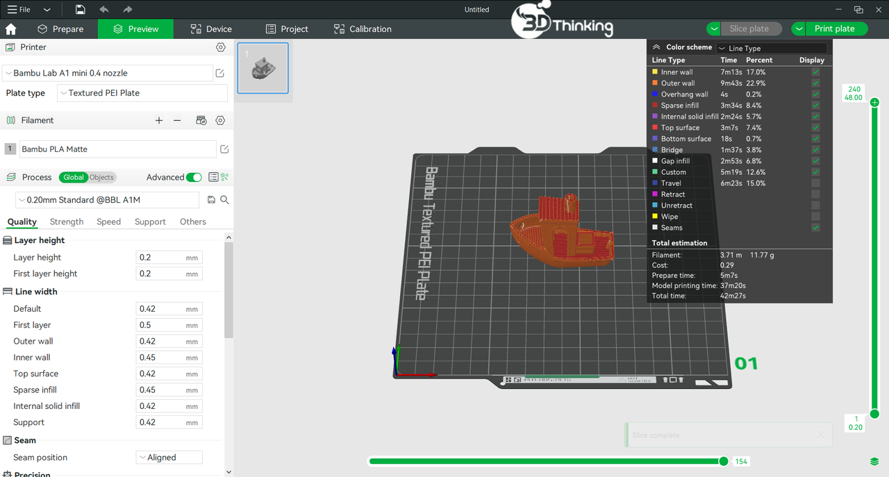 Hướng dẫn in 3D không dùng AMS