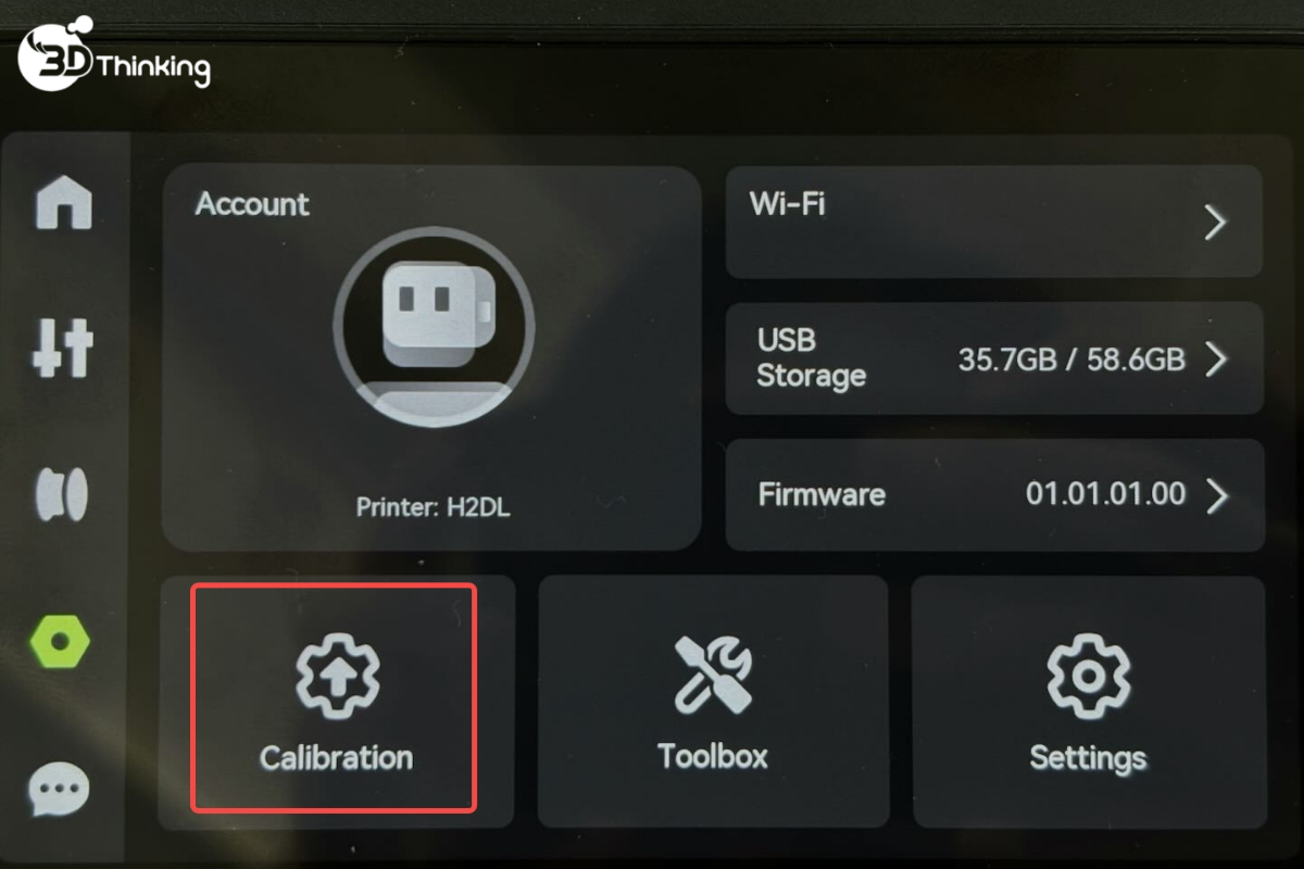 cách calib lại máy bambulab a1 mini
