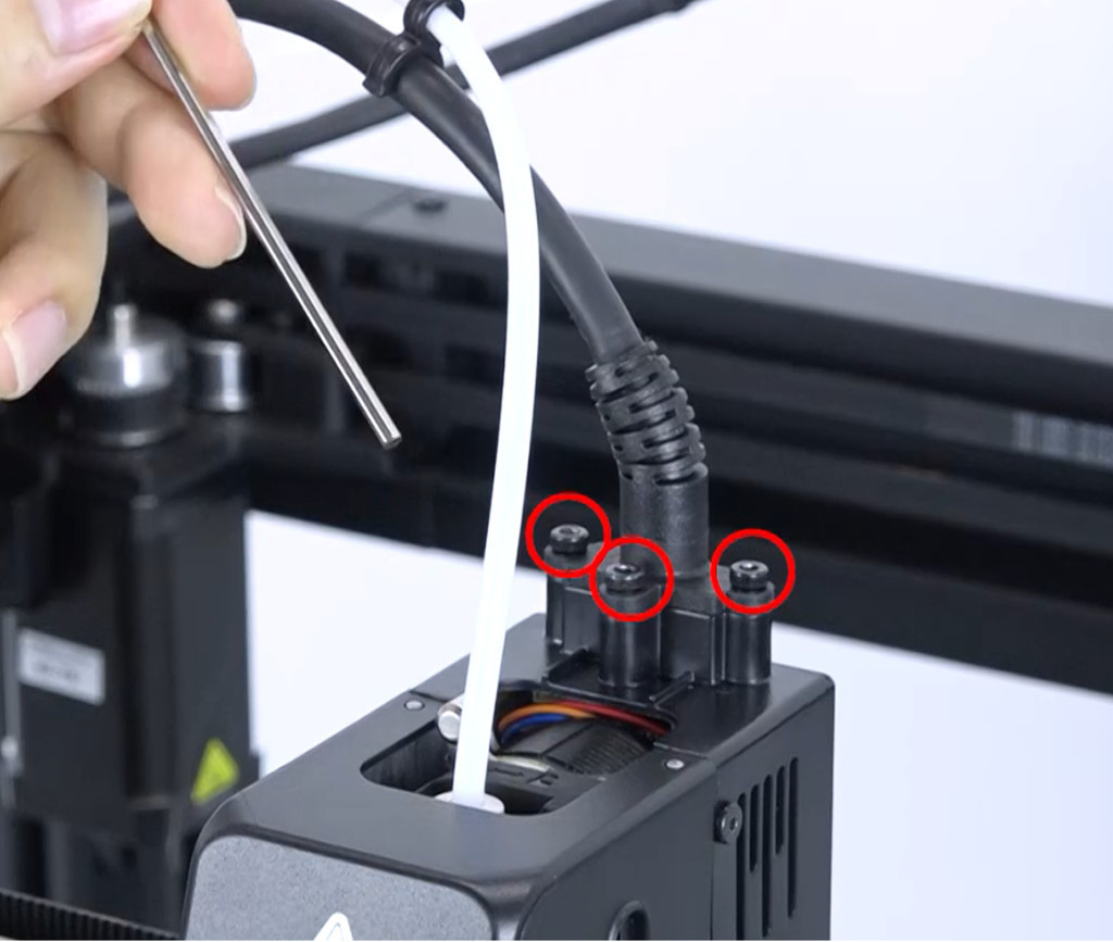 cáp cụm đầu in creality ender-5 max