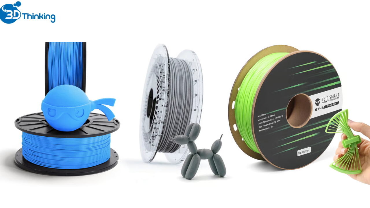 các loại sợi nhựa in 3D