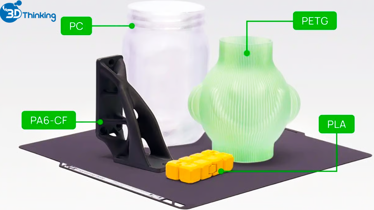 Bề mặt in tốt nhất cho PLA và PETG