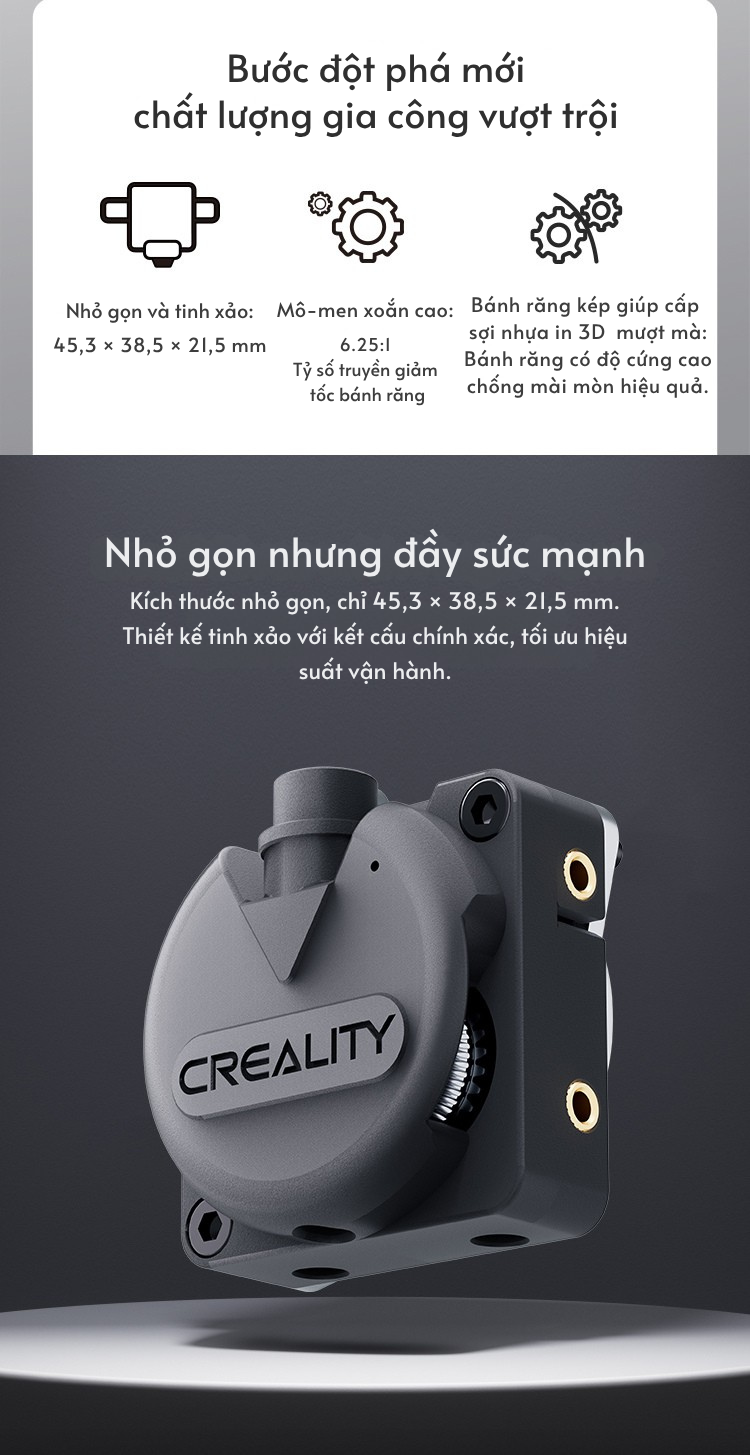 Bộ đùn nhựa Ender-5 Max