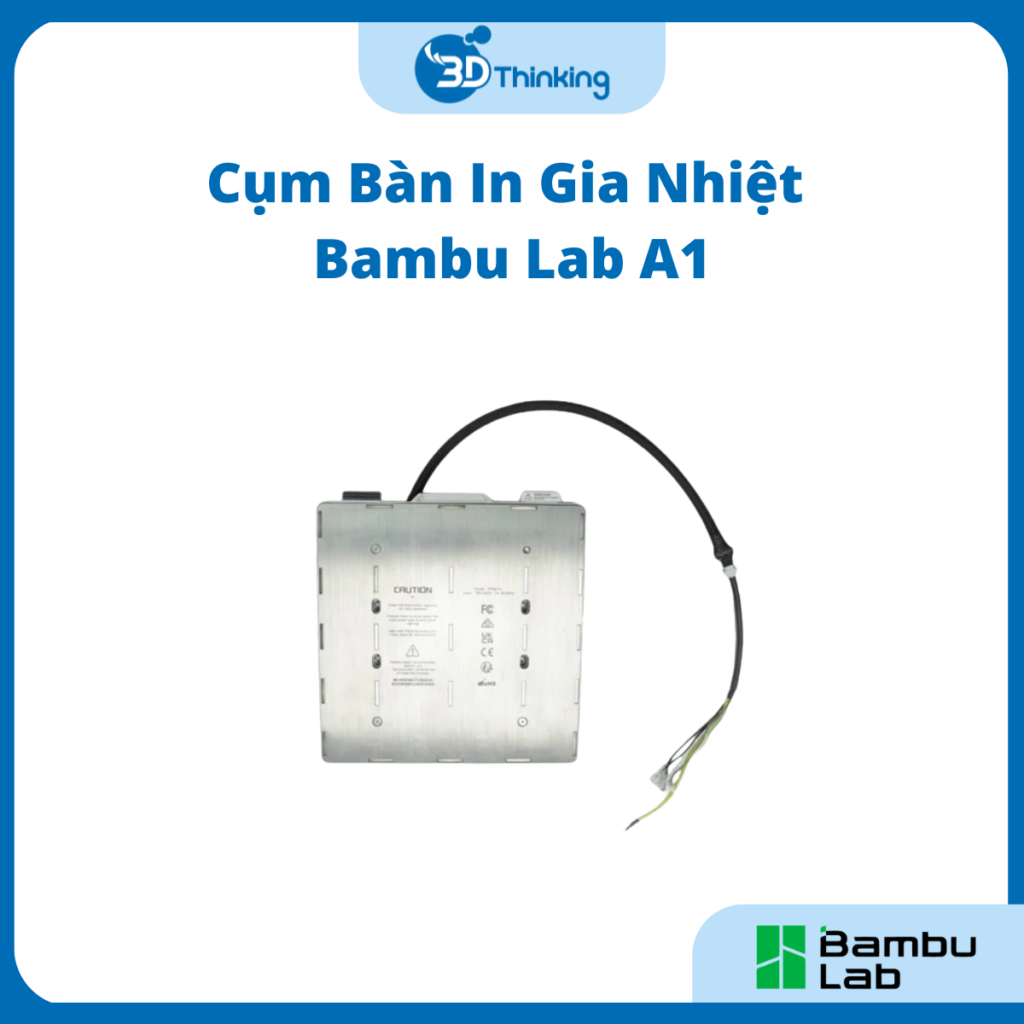 Cụm Bàn In Gia Nhiệt Máy In 3D Bambu Lab A1, FAC066-V2