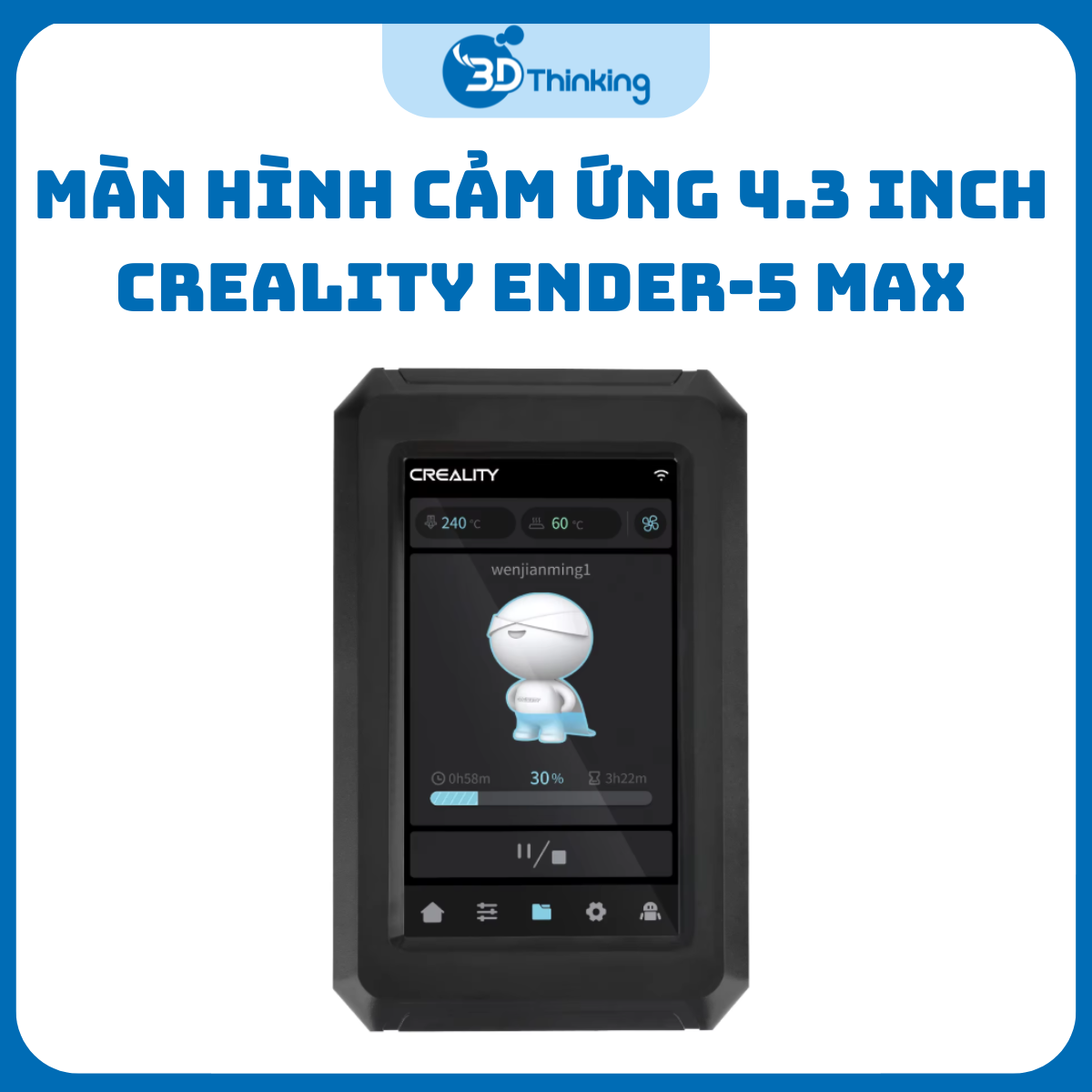 Màn hình cảm ứng 4.3 inch Creality Ender-5 Max