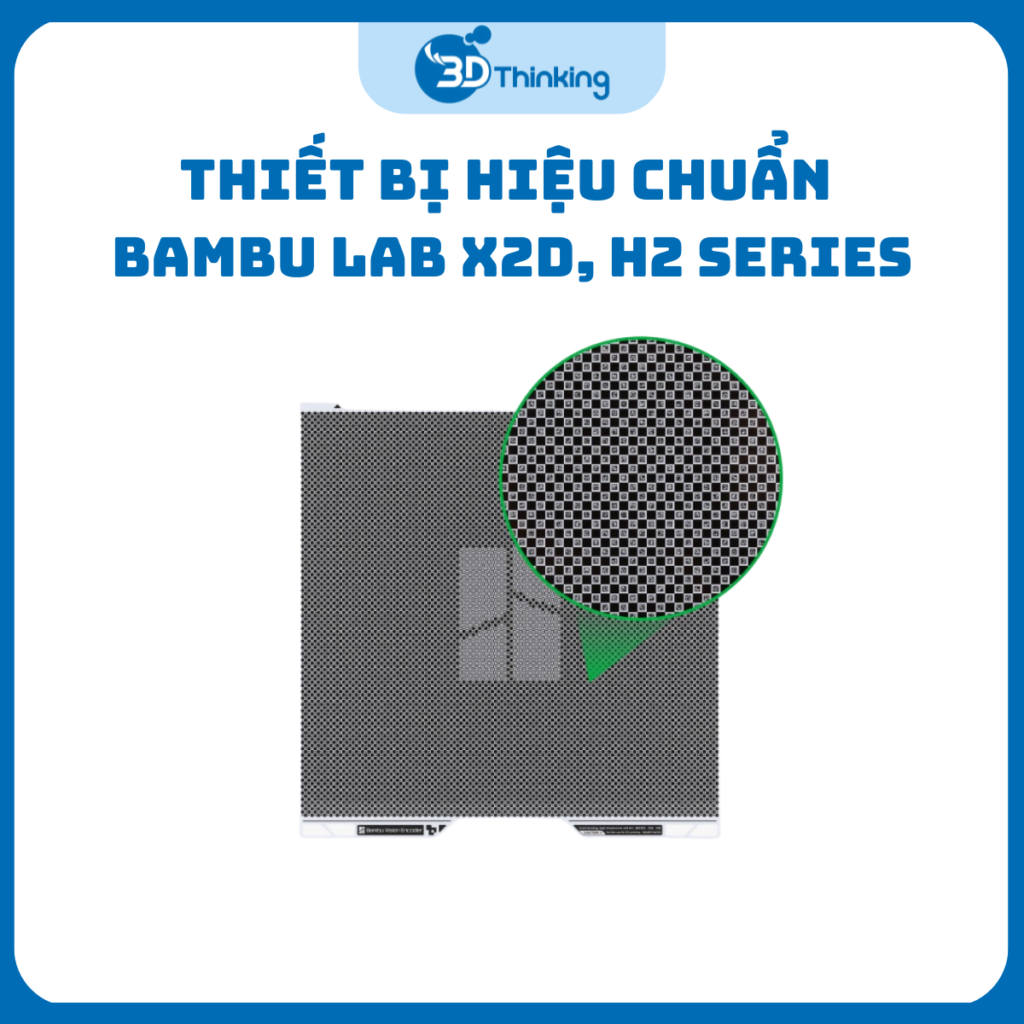 Thiết Bị Hiệu Chuẩn Máy In 3D Bambu Lab X2D FAP037, H2 Series FAP031-V1