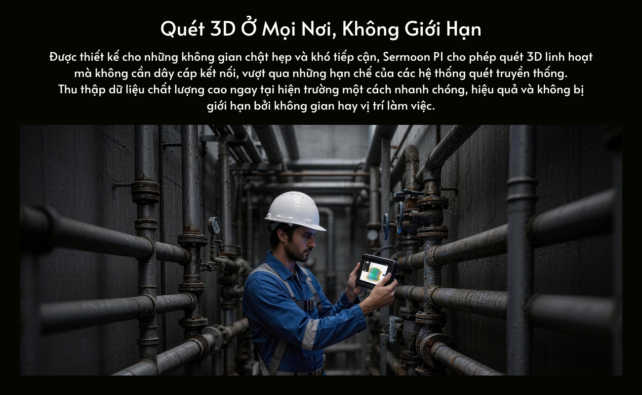 Máy Quét 3D Creality Sermoon P1