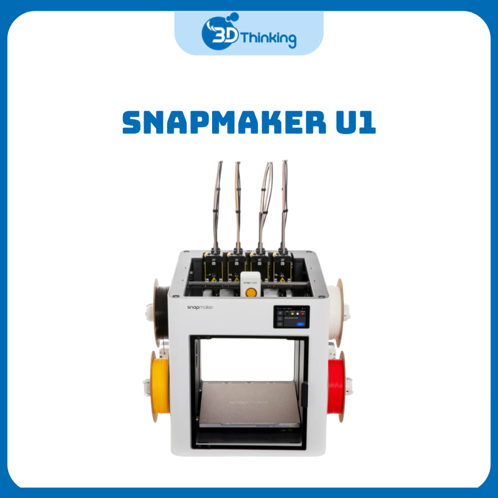 Máy In 3D FDM Nhiều Màu Snapmaker U1 Chính Hãng Quốc Tế