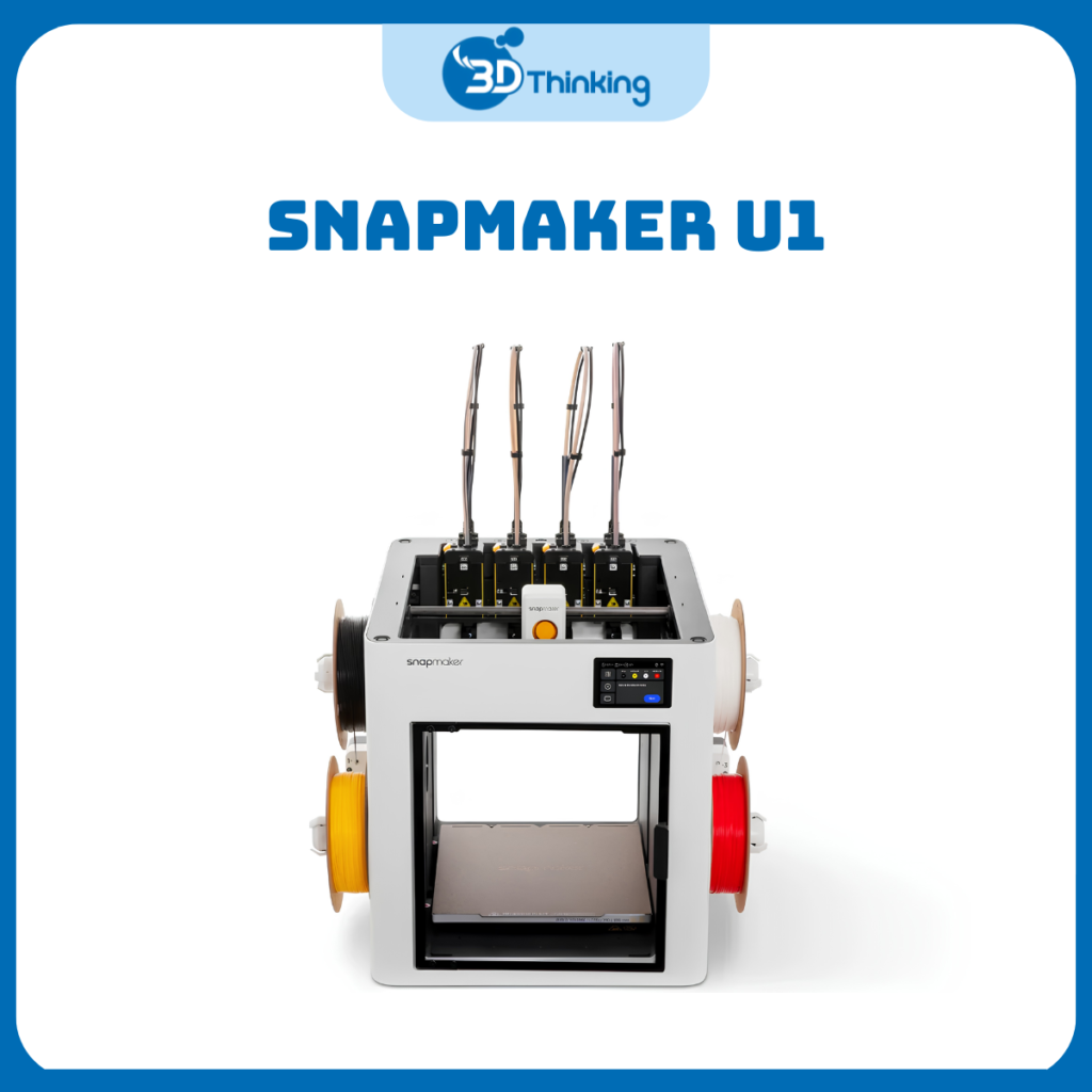 Máy In 3D FDM Nhiều Màu Snapmaker U1 Chính Hãng Quốc Tế