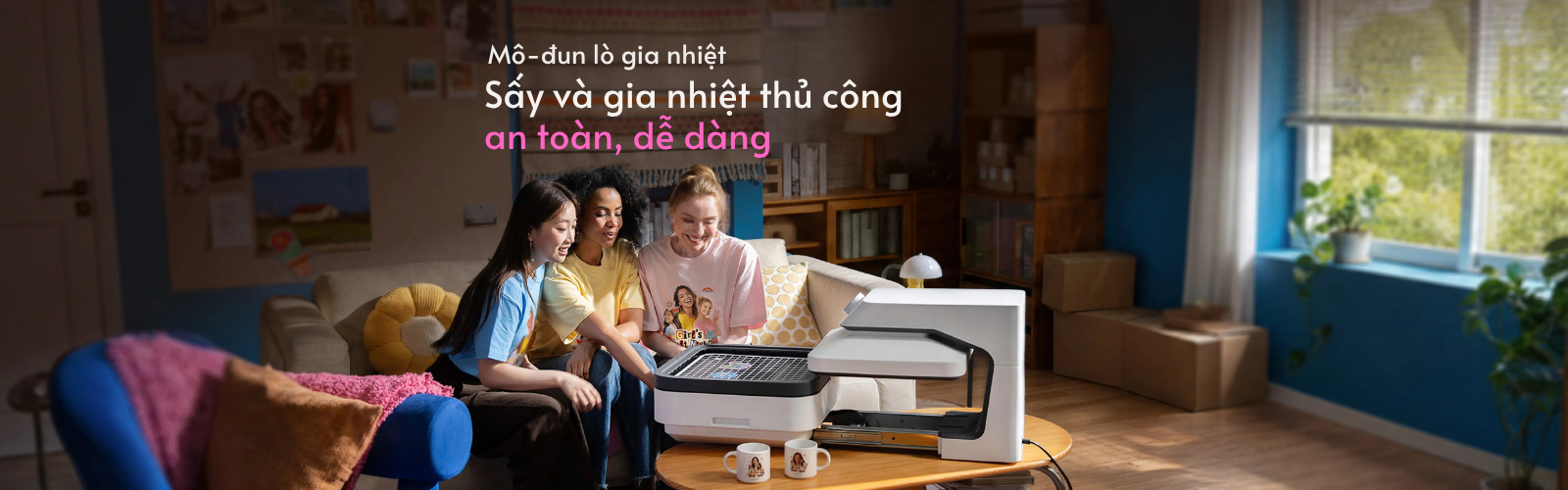 Máy ép nhiệt xTool WonderPress