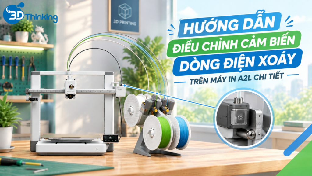 Hướng Dẫn Điều Chỉnh Cảm Biến Dòng Điện Xoáy Trên Máy In A2L Chi Tiết