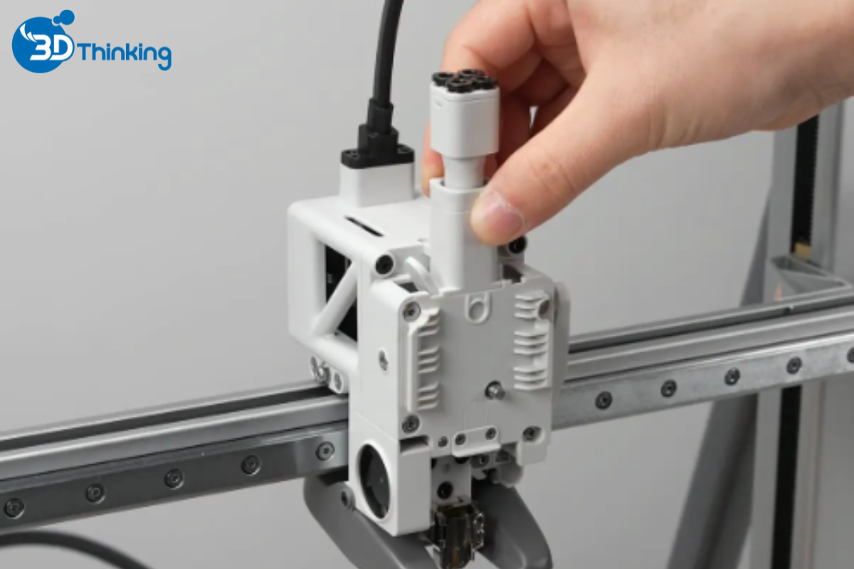 Thay Thế Bộ Đùn Máy In 3D A2L